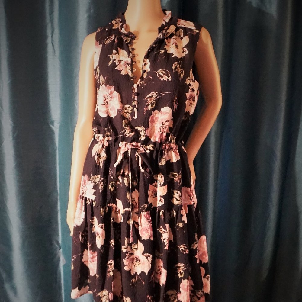 REBECCA TAYLOR FLORAL DRESS SZ. 4 NEW